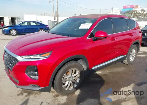 2020 Hyundai Santa Fe Sel from USA, damaged, VIN 5NMS33AD1LH219170